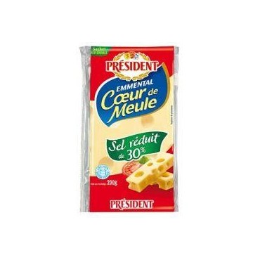 Président fromage Emmental Coeur de meule 200g