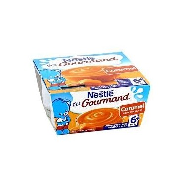 P’tit Gourmand caramel dès 6 mois 4x100g