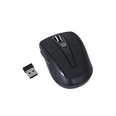 Qilive souris optique sans fil noir x1