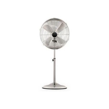 Qilive ventilateur sur pied chromé 40 cm