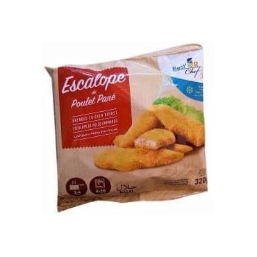 Restor Chef Escalope de poulet pané surgelé sachet 320g