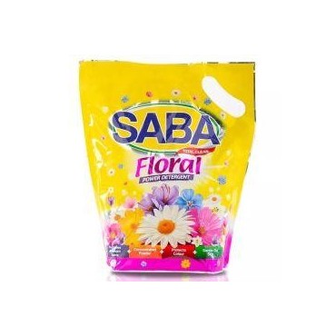 Saba Floral détergent en poudre sachet 900g