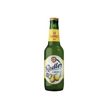 Sagres bière Radler nature citron 2% 33cl