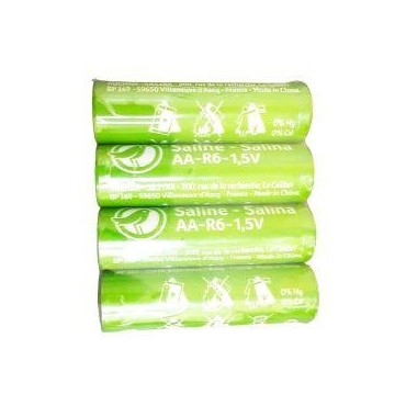 Saline batteries basic AA LR06