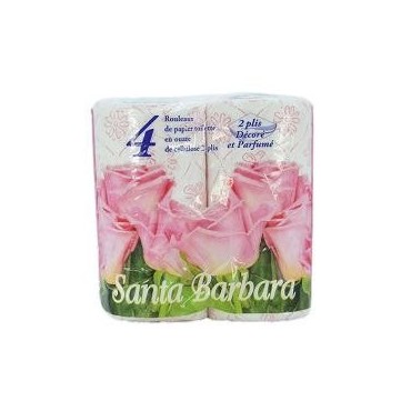 Santa Barbara papier toilette x4 rouleaux