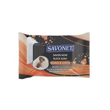 Savonet savon noir karité 120g