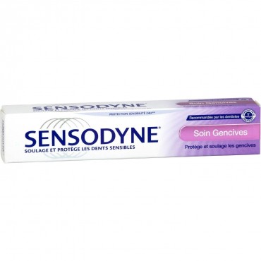 Sensodyne dentifrice soin gencives 75ml
