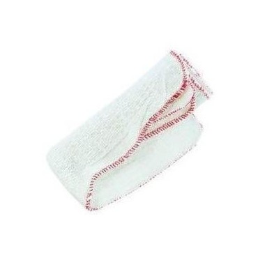 Serpillère blanche gauffrée 100x50 cm