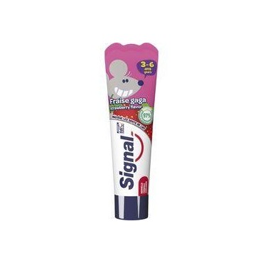 SIGNAL Dentifrice enfant 3-6 ans à la fraise 50ml