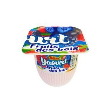 Sim yaourt goût fruits des bois pot 100g
