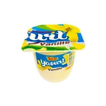 Sim yaourt goût vanille pot 100g