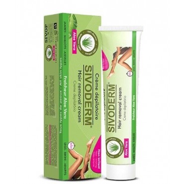 Sivoderm crème dépilatoire Aloé Vera 130ml