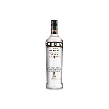 Smirnoff black 75cl