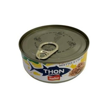 Sofia thon albacore miettes à l'huile 140 g