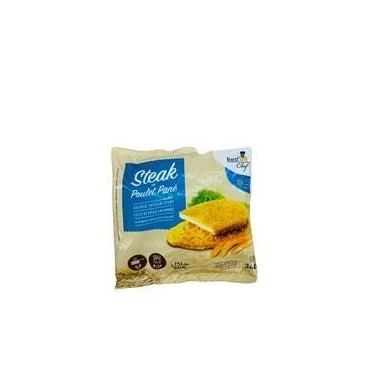 Steak poulet pané 340g