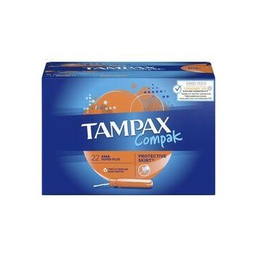 TAMPAX Compaq tampons avec applicateur super plus 22 tampons