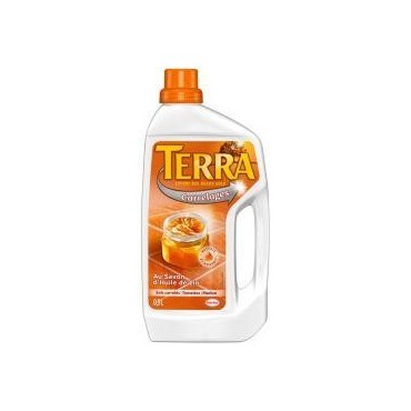 Terra nettoyant sol Carrelages au savon d'huile de lin 0,9L