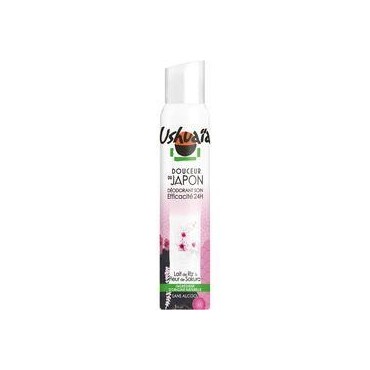 USHUAIA Déodorant spray lait de riz et fleur de Sakura 200ml