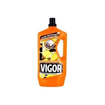 Vigor nettoyant sol ultra dégraissant fraîcheur orange 1,3L