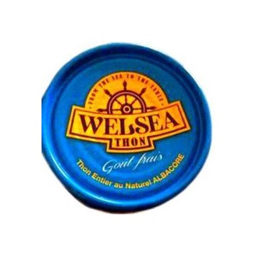 Welsea thon naturel entier 160G