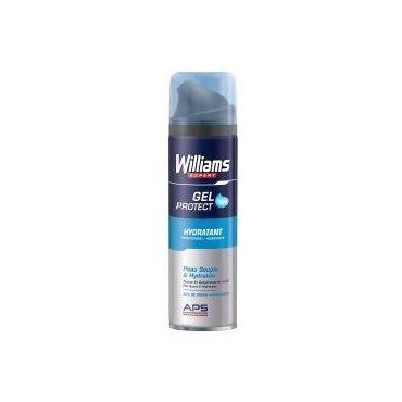 Williams gel à raser hydratant peau souple et hydratée 200ml