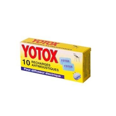 Yotox 10 recharges antimoustiques