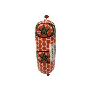 Zahra Halal saucisson poulet / boeuf fumé 220g